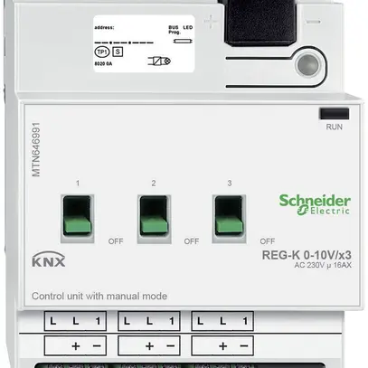 Unita di comando AMD KNX Schneider Electric 0…10V, MTN646991 