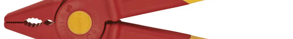 Pinza prensile KNIPEX 220mm, 1000VAC/1500VDC 