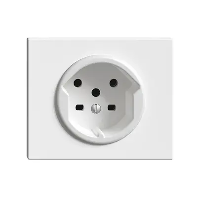 Presa INS FH FLF T15 bianco 