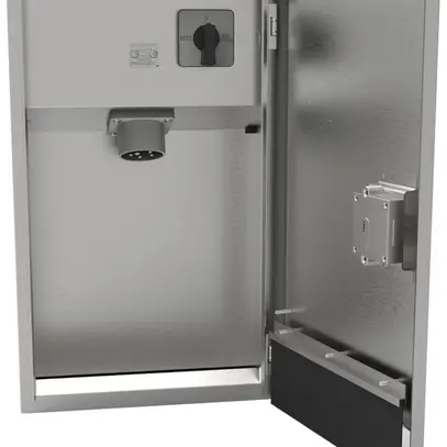 Alimentation de secours AP Bals a.commutateur 16A 5P 50V 1h IP44 500×300×200mm 