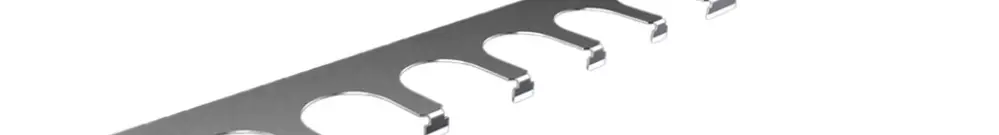 Pannello di passaggio cavi Rittal VX 8619.803 14.5×540mm acciaio affinato 4pz 
