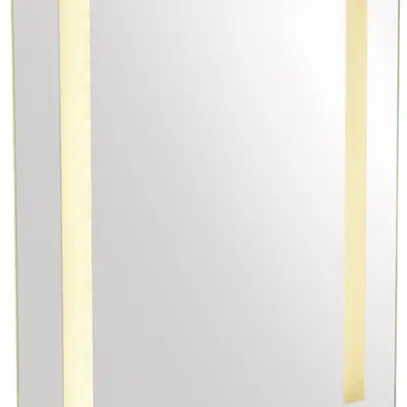 Miroir mural LED SLV TRUKKO, 2×4.3W 250lm 3000K IP44 chromé 
