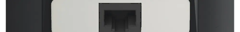 Boîte de raccordement ENC SIDUS 1×RJ45 anthracite 