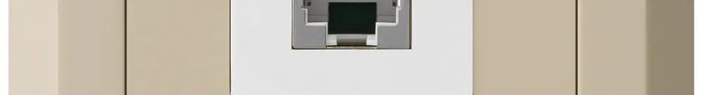 Scatola INC kallysto.line 1×RJ45s beige 
