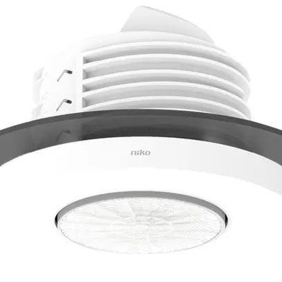 EB-Präsenzmelder Niko P41MR 360° Slave 230V 12…13m IP20 weiss 