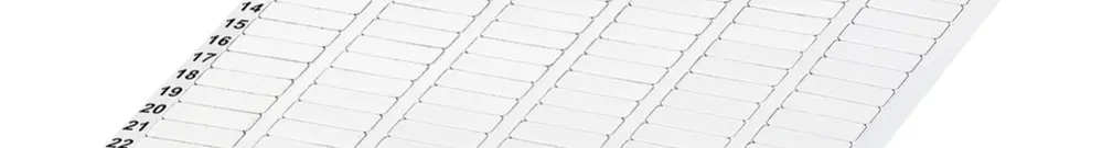 Etikett PX US-EML (15X6) selbstklebend 15×6mm weiss 