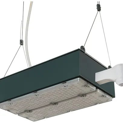 Projecteur de salle LED Sylvania KubiXx WIDE PIR 54W 9300lm 840 IP65 VAR 412×190 