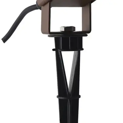 Lampada a picchetto terra LED NAUTILUS 10 SQUARE 9W 3000K 520lm IP65 45° ruggine 