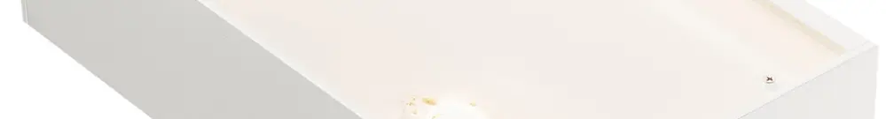Applique LED SLV SHELL 30 WL 54W 5600lm 3000K 120° 286×70×160mm blanc 