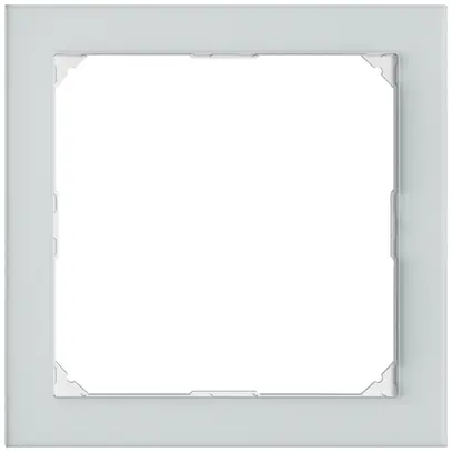 Cadre de recouvrement ENC EDIZIO.liv prestige SNAPFIX® p.vidéo 3.5" 154×154mm mi 