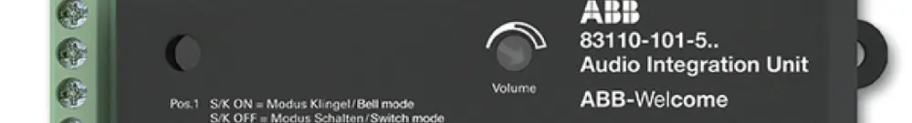 Modulo audio INS ABB-Welcome per 8 tasto di suoneria 