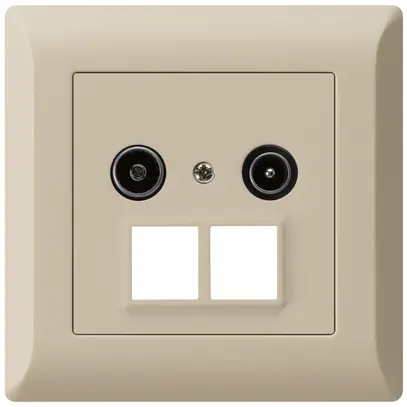 Prise d'antenne ENC R/TV HMS kallysto.line 23dB beige 