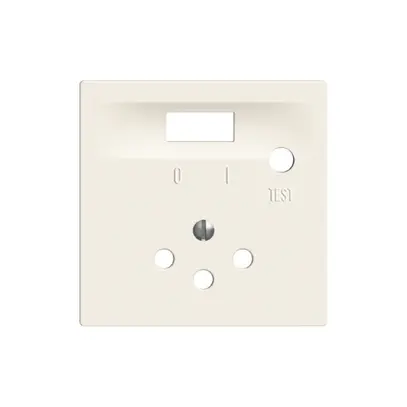 Frontplatte FI T12 EDIZIOdue weiss 