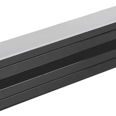 Boîtier INC SLV DASAR 600 matière synthétique 620×130×140mm noir 