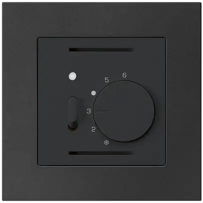 Thermostate d'ambiance ENC kallysto.pro noir avec interrupteur 