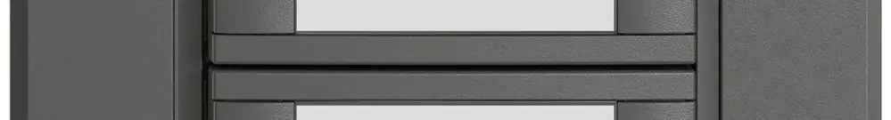 Poussoir KNX RGB ENC EDIZIO.liv SNAPFIX® capteur temp.s.LED étiqu.8× comm.1T grf 