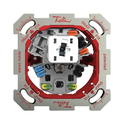Combinazione INC Feller SNAPFIX® S3K+T23 lat.bl 