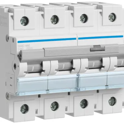 Disgiuntore Hager MCB 4P 230V tipo D 80A 6UM 