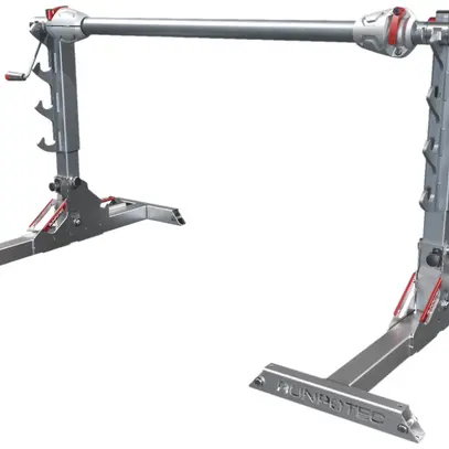 Elévateur pour bobine RUNPOLIFTER 4500, axe du touret 1600mm, 61.9kg 