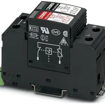 Scaricatore di sovrat.PX L/N/PE tipo 2 con cont.sign. 