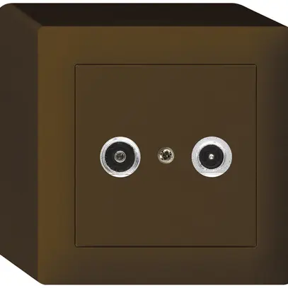 Prise antenne AP kallysto R/TV 4dB 2GHz brun 
