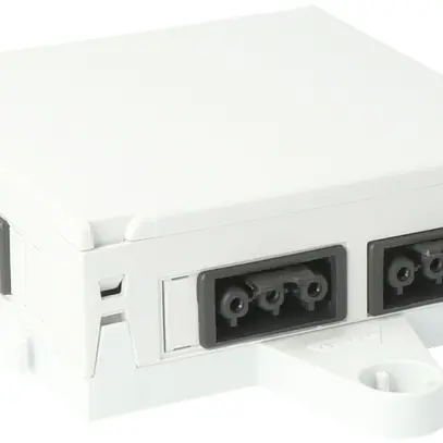 Boîtier AGRO, in: 2×3P H07V-U, out: 4×3P no, Wieland, gris 