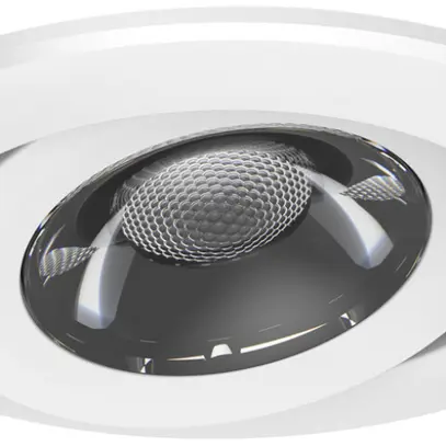 Downlight LED Philips RS156B PSD 12.3W 1300lm 830 MB DALI blanc 36° 