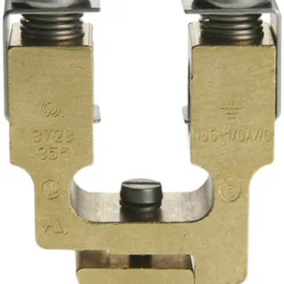 Morsetto di terra componibile Woertz 2.5…35mm² raccordo a vite 2×1 guida G 