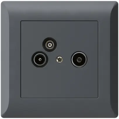 Presa antenna INC R/TV/dati kallysto.line 2GHz 4dB antracite 