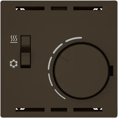 Termostato ambiente EDIZIO.liv SNAPFIX® inter.risca./refrig.230VAC 50Hz ma 