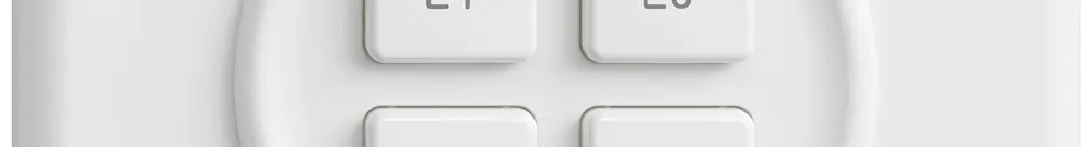 UP-Szenentaster STANDARDdue Wiser SNAPFIX® 4 Szenen 4 Tasten WLAN ws 