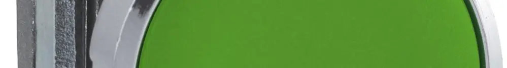 Pulsante INS piatto Schneider Electric 1Ch verde 