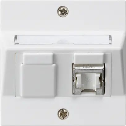 Presa INC kallysto A cat.6 1RJ45/s bianco 