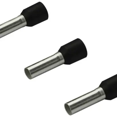 Embout de câble Rittal AS 4050.785 6mm² 12mm noir 100pcs 