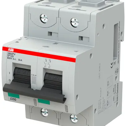Disgiuntore ABB S802PV-SP125 2P 800VDC 125A 5kA 3UM 