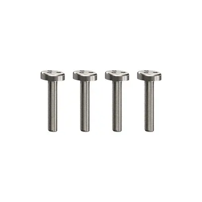 Vis Feller Pan-Head 3 trous, M3×14 mm, sachet à 4 pièces 