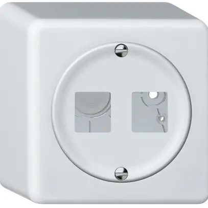 Kit de montage AP origin droit 2×HMS 88×88mm blanc 