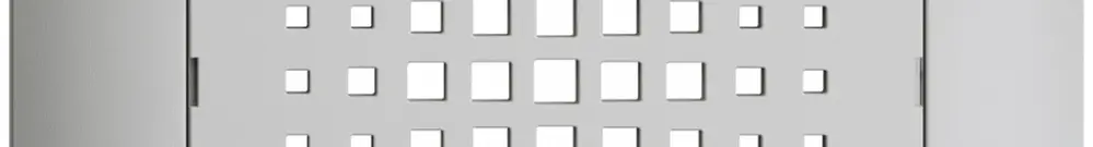Kit frontale INC EDIZIOdue grigio chiaro 88×88mm per gong 3070 