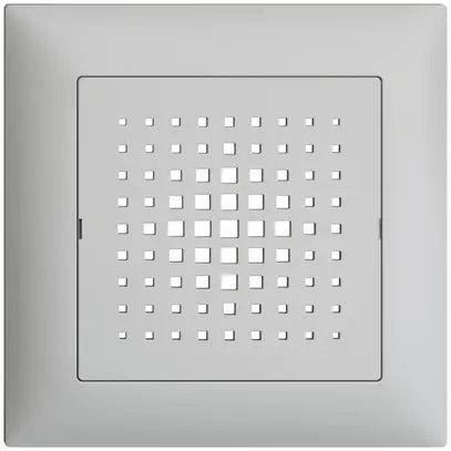 Kit frontale INC EDIZIOdue grigio chiaro 88×88mm per gong 3070 