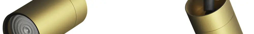 Spot Philips Idris GU10 2×5W IP44 240×119mm nero/ottone 