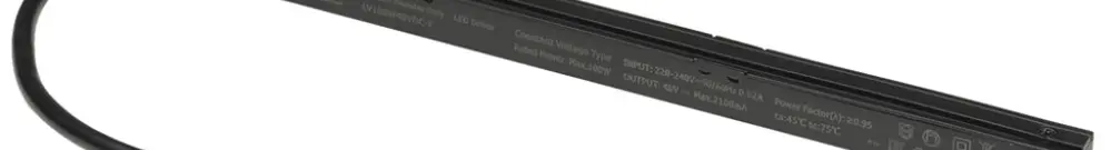 Alimentazione LED SLV TRACK Intrack binario conduttore 100W 48V DALI 298mm nero 