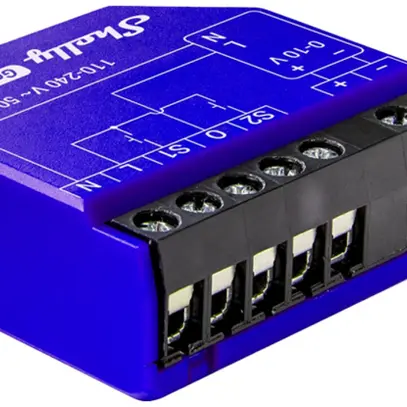 Actionneur-variateur RF INC Shelly Dimmer 0/1-10V PM Gen3 Bt/Wi-Fi 1.5W 43.5mm 