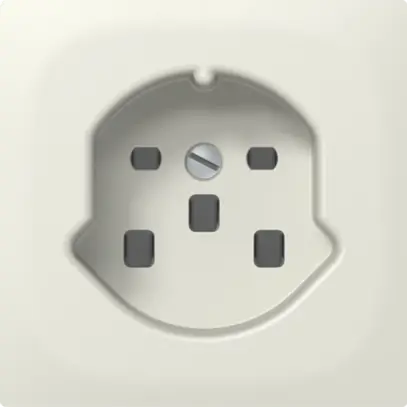Prise SIDUS E T25 blanc 