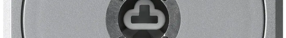 Contact pivotant à clé ENC robusto aluminium sans clapet sans cylindre 1P combi 