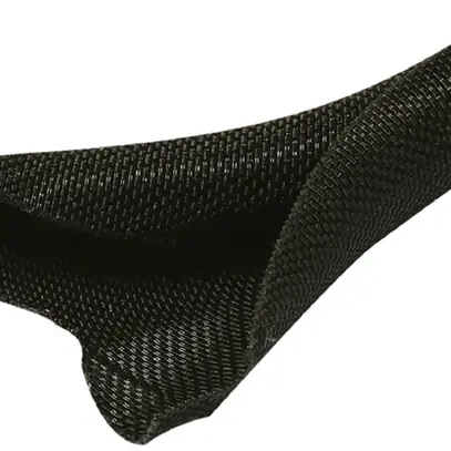 Gaine tressée Ernst Hess SES Sterling WS032 fermeture automatique 5m noir 