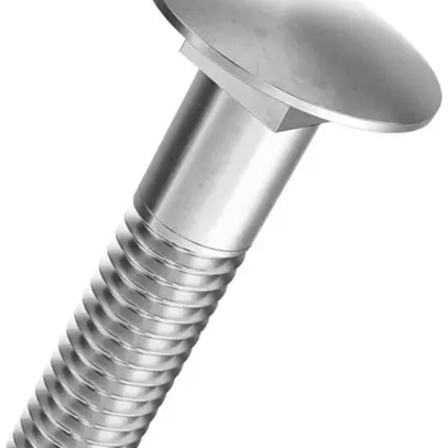 Vite a testa piatta bombata SFS Ferronorm collo quadrato M12×40mm DIN603 50pezzi 