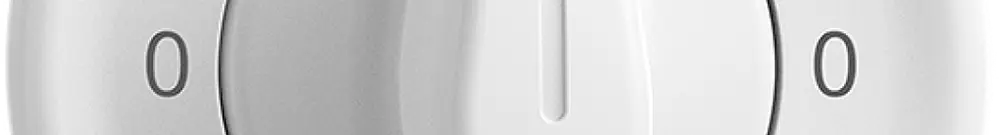 Interruttore rotativo INC STANDARDdue 2/1L 0-Manuel-0-Aut bianco 