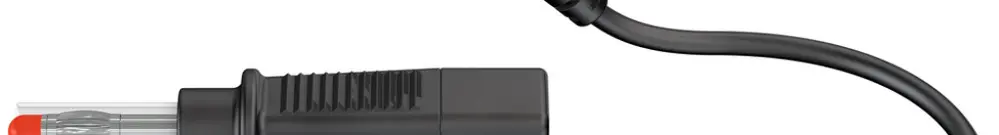 Câble de mesure ELBRO, silicone 1.0mm², 100cm, noir 