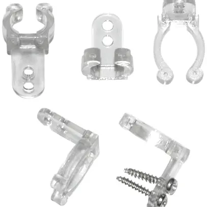 Montageclip für 2+3W 100 Stk MK 