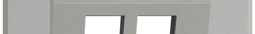 Kit di montaggio INC EDIZIO.liv Keystone SNAPFIX® inclinato 2× grc 